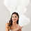 Thumbnail: White Heart Balloons Gift